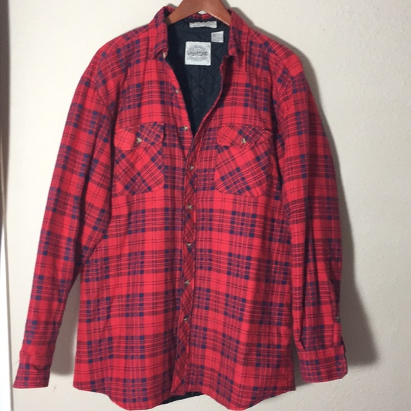 Saugatuck Other - Saugatuck Dry Goods Co Quilted Flannel Jacket